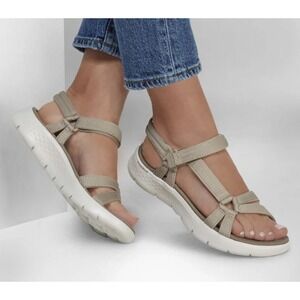 Skechers Womens 8 Go Walk Flex Gorpcore Hiking‎ Comfort Beachy Summer Y2K